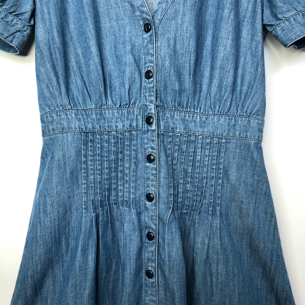 Madewell Denim Daylily Dress SZ 0 - Picture 7 of 15